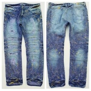 New ROBIN'S JEAN Slim Straight Jeans SZ 40